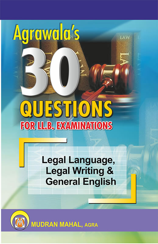 Legal Language, Legal Writing & General English